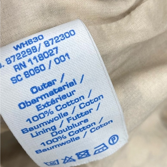 Boden Textured Cotton Gray Yellow dot short sleeve dress size 8 - Picture 2 of 11